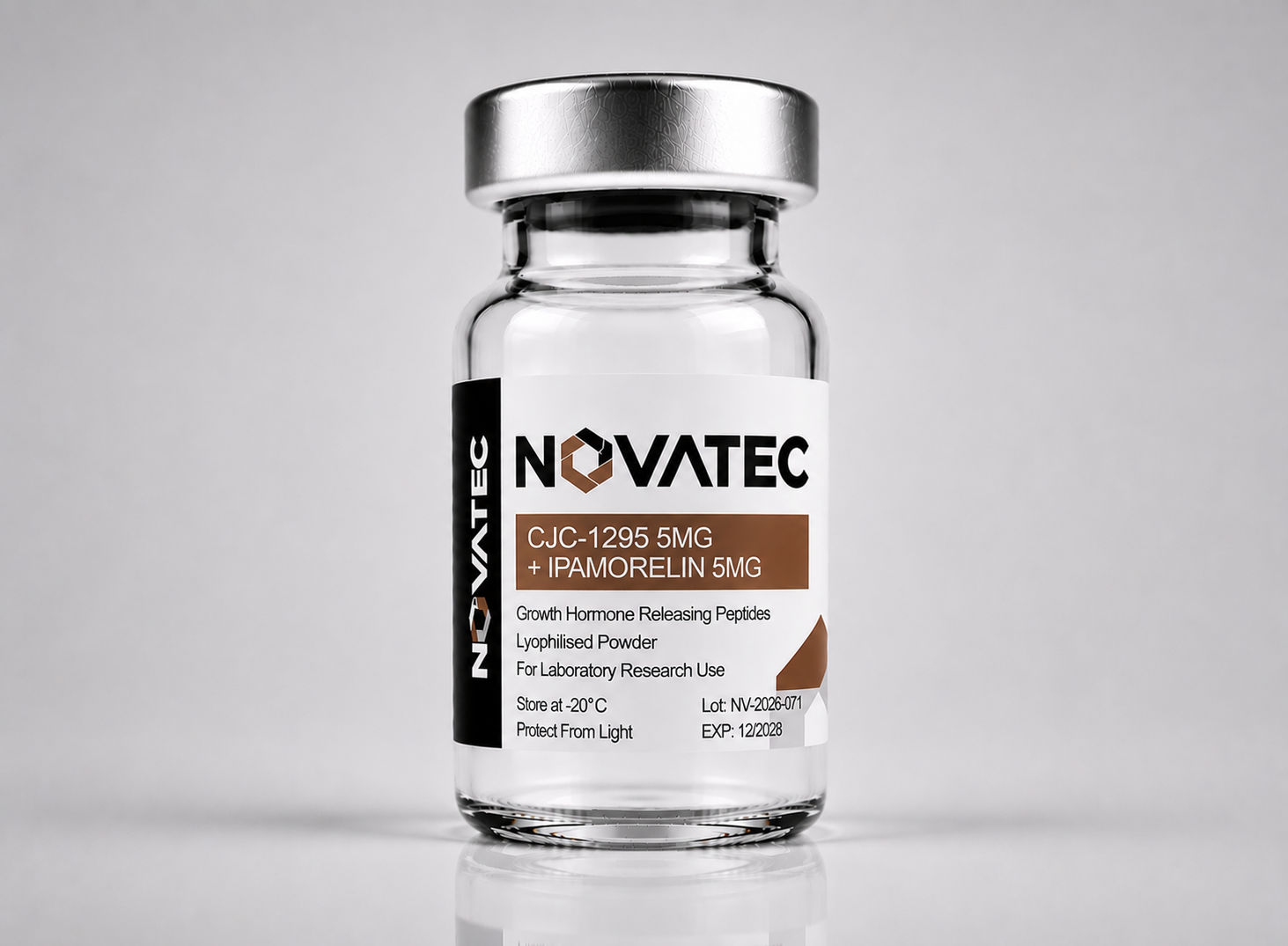 CJC-1295 no DAC & Ipamorelin Blend Vial 5mg each